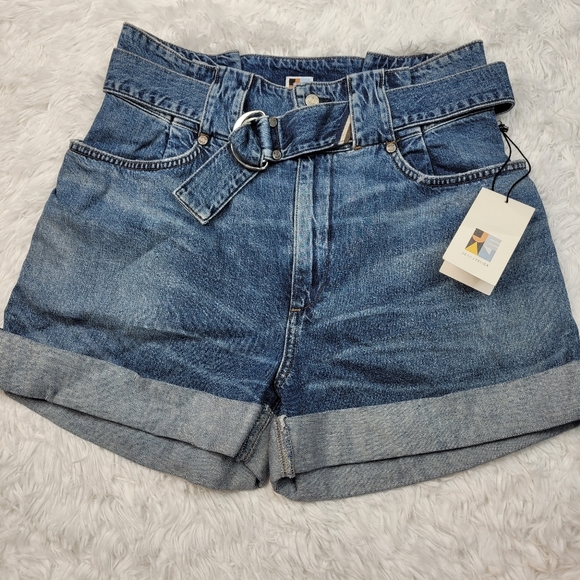 jean atelier Pants - Jean atelier cinch jean shorts 27